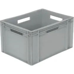 Универсальный пластиковый контейнер Multi-PRO, 400х300х230 сплошной, гладкое дно