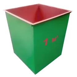 Металлический универсальный контейнер 1 куб. м